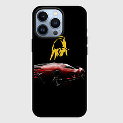 Чехол iPhone 13 Pro Lamborghini - motorsport