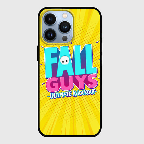 Чехол iPhone 13 Pro Fall Guys / 3D-Черный – фото 1