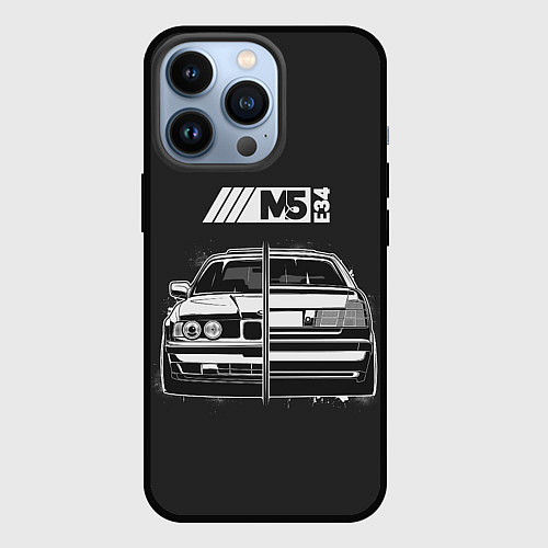 Чехол iPhone 13 Pro BMW / 3D-Черный – фото 1