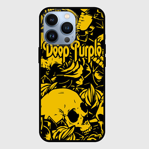 Чехол iPhone 13 Pro Deep Purple / 3D-Черный – фото 1