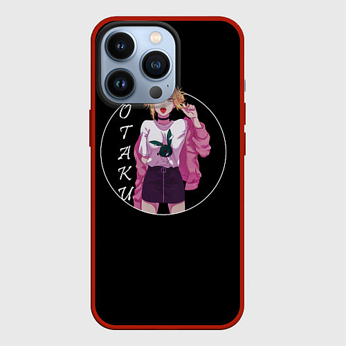 Чехол iPhone 13 Pro Toga Otaku / 3D-Красный – фото 1