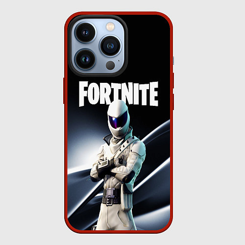 Чехол iPhone 13 Pro FORTNITE / 3D-Красный – фото 1