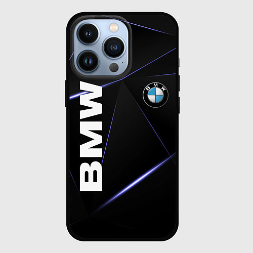 Чехол iPhone 13 Pro BMW / 3D-Черный – фото 1