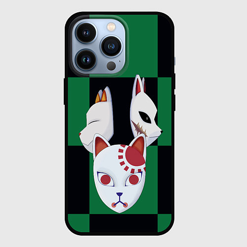 Чехол iPhone 13 Pro Падшие ученики, выживший лис / 3D-Черный – фото 1