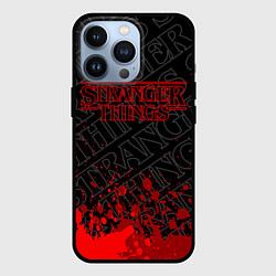 Чехол для iPhone 13 Pro ОЧЕНЬ СТРАННЫЕ ДЕЛА STRANGER, цвет: 3D-черный