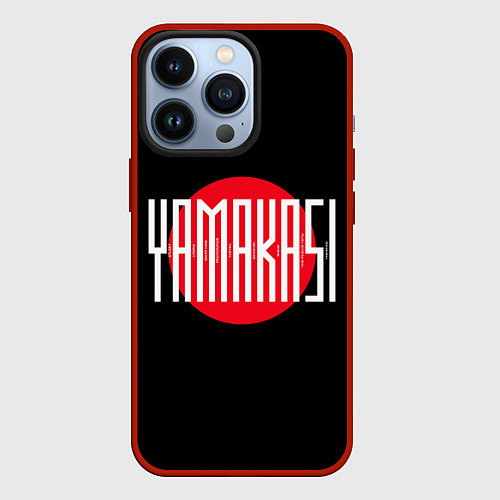 Чехол iPhone 13 Pro Yamakasi / 3D-Красный – фото 1