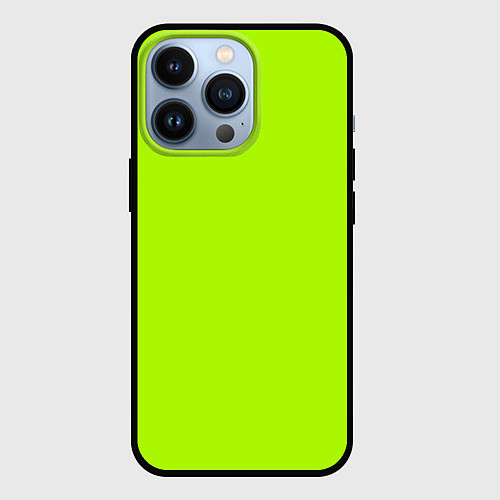 Чехол iPhone 13 Pro ACID / 3D-Черный – фото 1