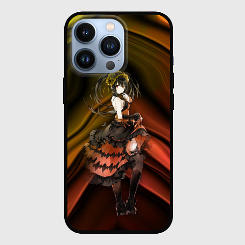 Чехол iPhone 13 Pro Куруми Токисаки / 3D-Черный – фото 1