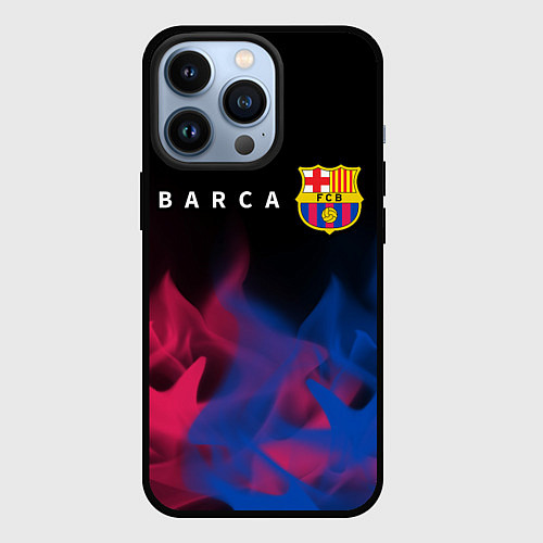Чехол iPhone 13 Pro BARCELONA БАРСЕЛОНА / 3D-Черный – фото 1