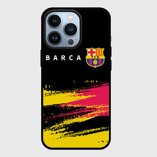 Чехол iPhone 13 Pro BARCELONA БАРСЕЛОНА / 3D-Черный – фото 1