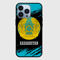 Чехол для iPhone 13 Pro KAZAKHSTAN КАЗАХСТАН, цвет: 3D-черный