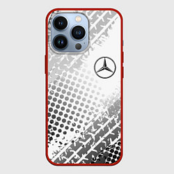 Чехол для iPhone 13 Pro Mercedes-Benz, цвет: 3D-красный