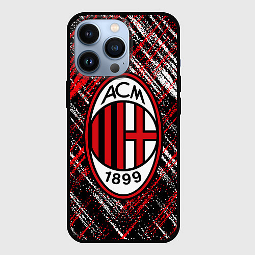 Чехол iPhone 13 Pro MILAN / 3D-Черный – фото 1