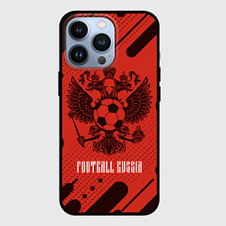 Чехол для iPhone 13 Pro FOOTBALL RUSSIA Футбол, цвет: 3D-черный