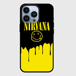 Чехол для iPhone 13 Pro Nirvana, цвет: 3D-черный