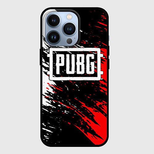 Чехол iPhone 13 Pro PUBG / 3D-Черный – фото 1