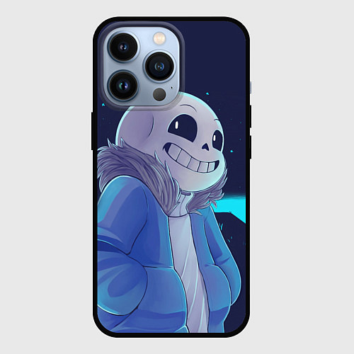 Чехол iPhone 13 Pro UNDERTALE / 3D-Черный – фото 1