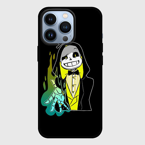 Чехол iPhone 13 Pro UNDERTALE / 3D-Черный – фото 1