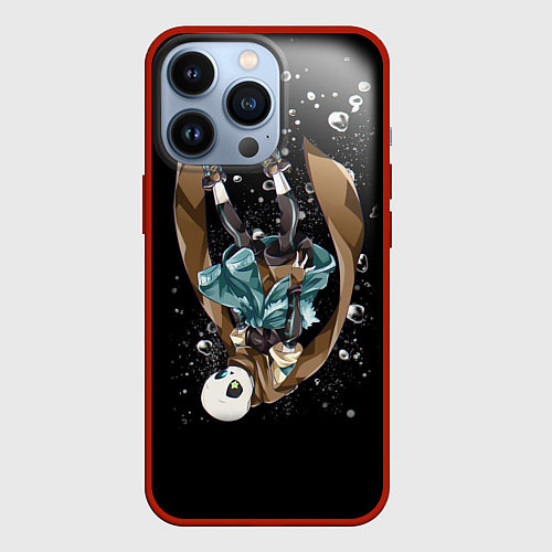 Чехол iPhone 13 Pro UNDERTALE / 3D-Красный – фото 1