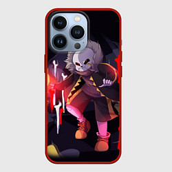 Чехол для iPhone 13 Pro UNDERTALE, цвет: 3D-красный