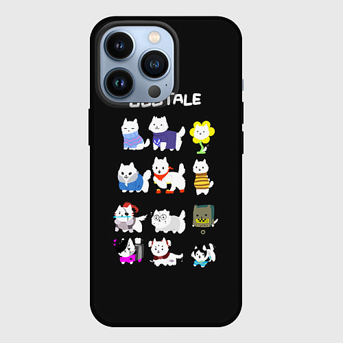 Чехол iPhone 13 Pro UNDERTALE / 3D-Черный – фото 1