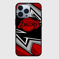 Чехол iPhone 13 Pro LA LAKERS RED