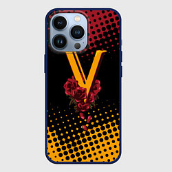 Чехол для iPhone 13 Pro CYBERPUNK 2077 VALENTINO, цвет: 3D-тёмно-синий