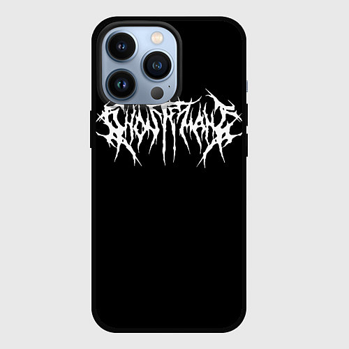 Чехол iPhone 13 Pro GHOSTEMANE НА СПИНЕ / 3D-Черный – фото 1