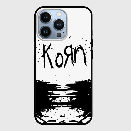 Чехол iPhone 13 Pro Korn / 3D-Черный – фото 1