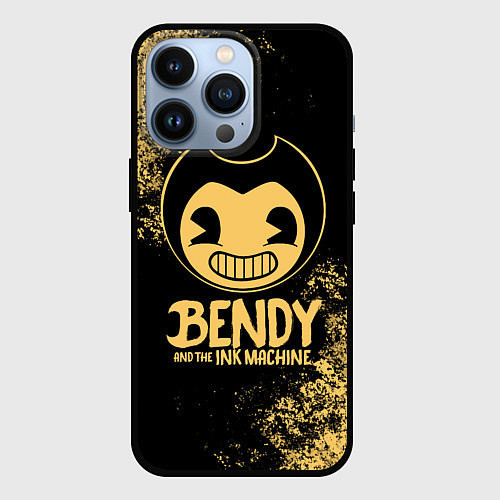 Чехол iPhone 13 Pro Bendy And The Ink Machine / 3D-Черный – фото 1