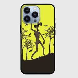 Чехол для iPhone 13 Pro Siren Head, цвет: 3D-черный