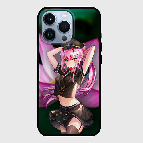 Чехол iPhone 13 Pro Zero Two / 3D-Черный – фото 1