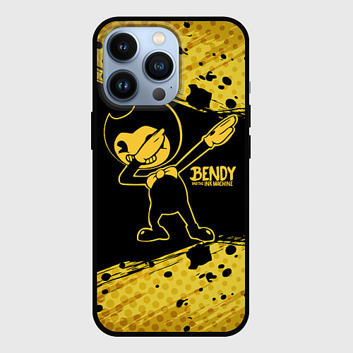 Чехол iPhone 13 Pro BENDY AND THE INK MACHINE / 3D-Черный – фото 1