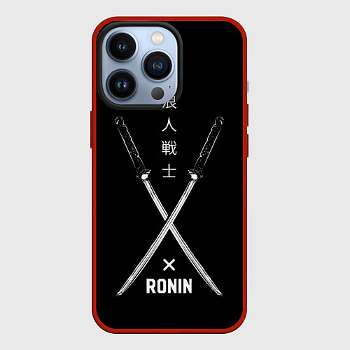 Чехол iPhone 13 Pro Ronin / 3D-Красный – фото 1