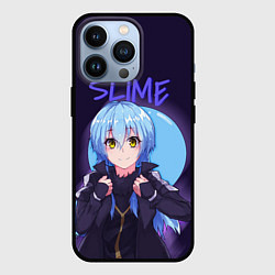 Чехол для iPhone 13 Pro Slime, цвет: 3D-черный