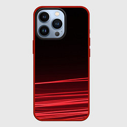 Чехол iPhone 13 Pro Красное и Черное