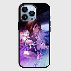 Чехол для iPhone 13 Pro Урарака, Очако, цвет: 3D-черный