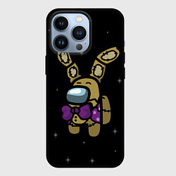 Чехол для iPhone 13 Pro AMONG US, цвет: 3D-черный