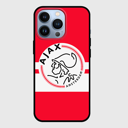 Чехол iPhone 13 Pro AJAX AMSTERDAM / 3D-Черный – фото 1