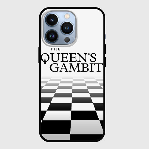 Чехол iPhone 13 Pro ХОД КОРОЛЕВЫ / 3D-Черный – фото 1