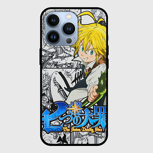 Чехол iPhone 13 Pro The Seven Deadly Sins / 3D-Черный – фото 1