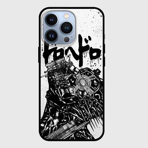 Чехол iPhone 13 Pro DOROHEDORO / 3D-Черный – фото 1