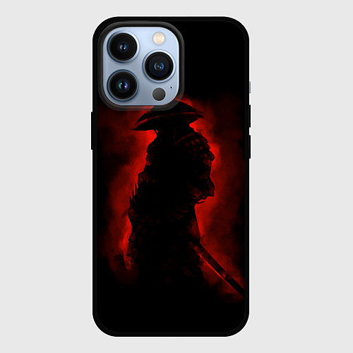 Чехол iPhone 13 Pro Samurai / 3D-Черный – фото 1