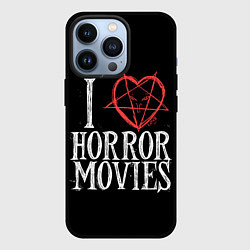 Чехол iPhone 13 Pro I Love Horror Movies