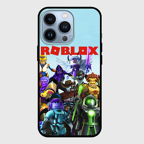 Чехол iPhone 13 Pro ROBLOX / 3D-Черный – фото 1