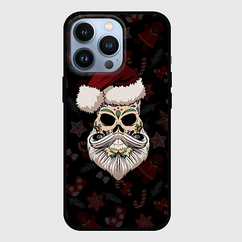 Чехол iPhone 13 Pro El Santa / 3D-Черный – фото 1