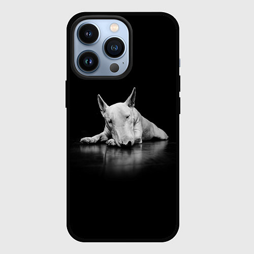 Чехол iPhone 13 Pro Puppy / 3D-Черный – фото 1