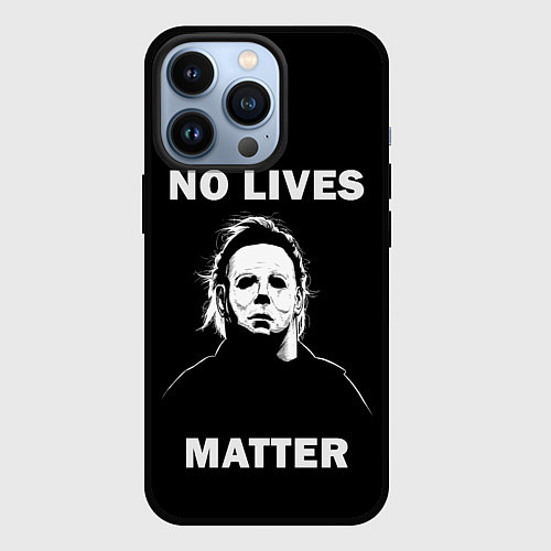 Чехол iPhone 13 Pro MICHAEL MYERS / 3D-Черный – фото 1