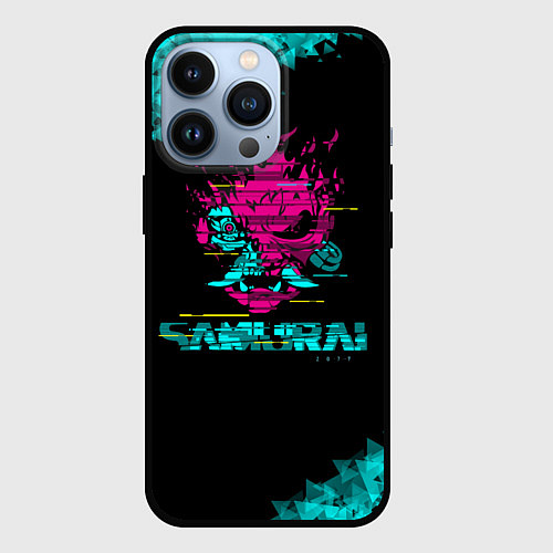 Чехол iPhone 13 Pro 2077 / 3D-Черный – фото 1