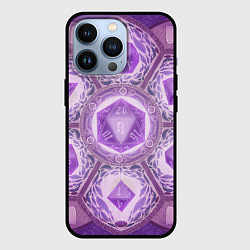 Чехол iPhone 13 Pro DnD Dices: Lavander